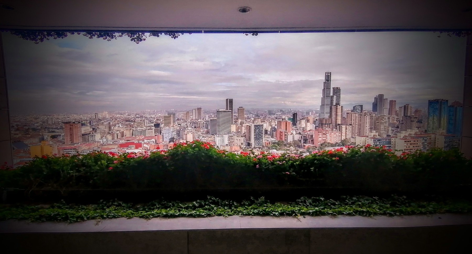 Panorámica de Bogotá, fotografía de Leonardo Nieto