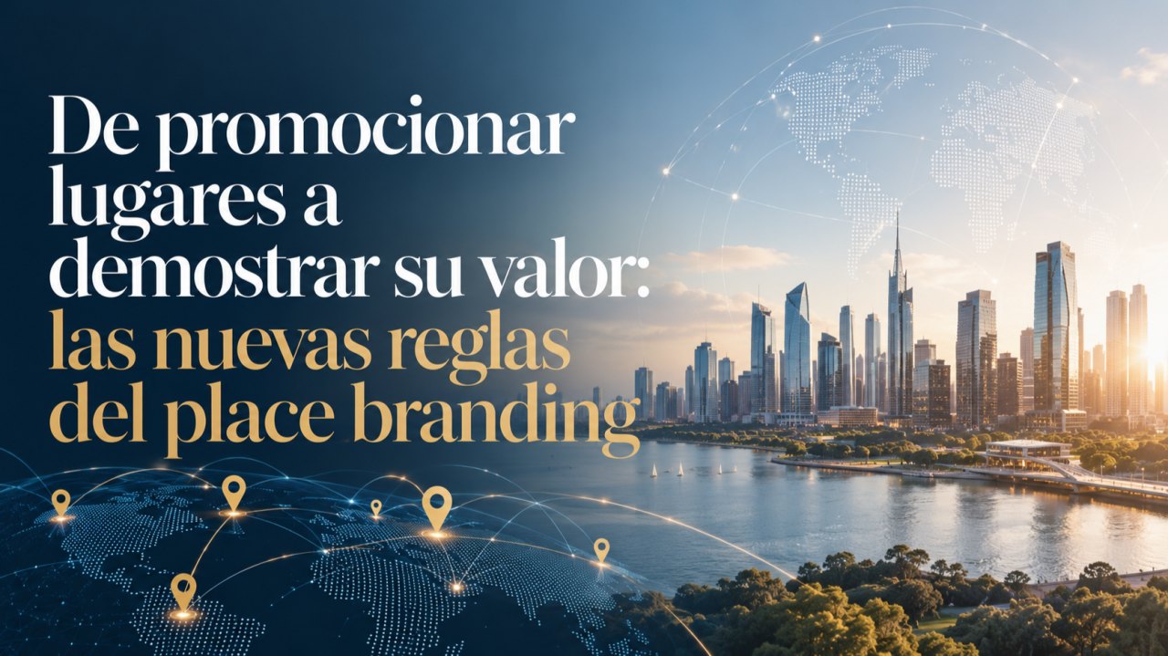 De promocionar lugares a demostrar su valor: las nuevas reglas del place branding